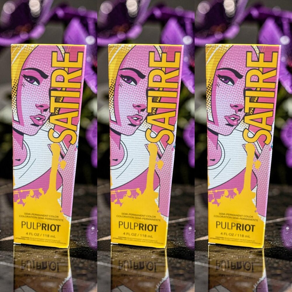 Pulp Riot Semi-Permanent Haircolor 4 oz _Satire_ 3 units